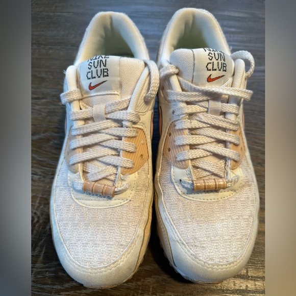 Women’s Air Max 90 SE 'Sun Club - Sail Arctic Orange EUC side 8 - Picture 11 of 13